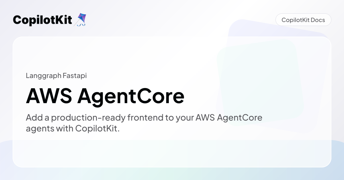 AWS AgentCore